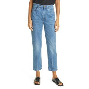 Frame Denim High Waisted Jeans (Le Italien Straight)